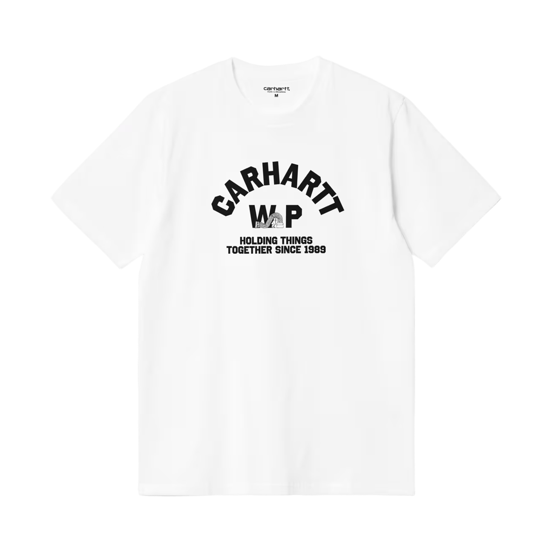 I037542-02-XX Carhartt WIP S/S Column T-Shirt White
