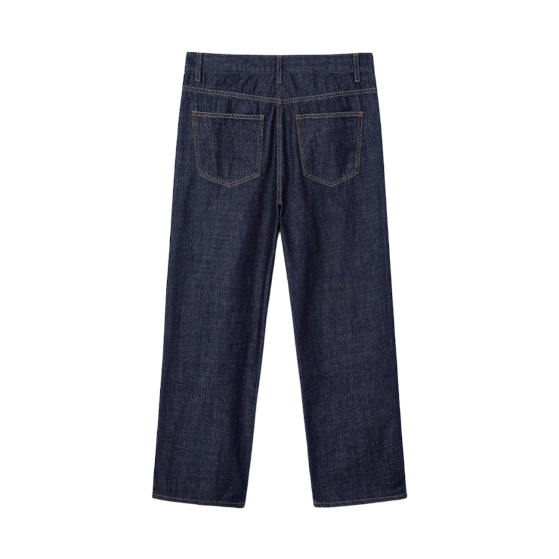 에잇세컨즈 에센셜 세미와이드 핏 데님 팬츠 네이비(8seconds Essentials Semi Wide Fit Denim Pants Navy) - 2