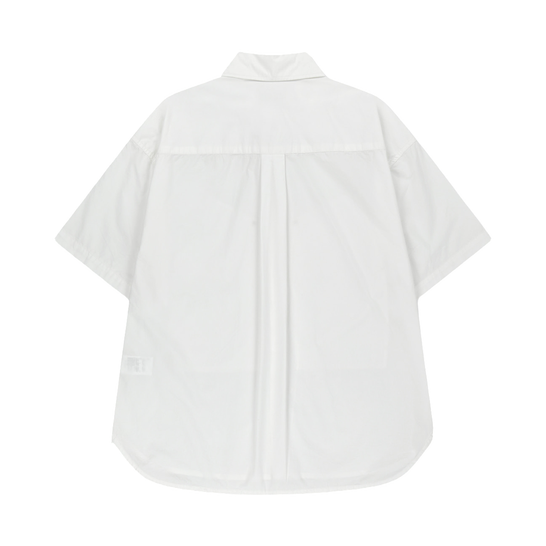 마뗑킴 하프 슬리브 포켓 셔츠 화이트(Matin Kim Half Sleeve Pocket Shirt In White) - 2