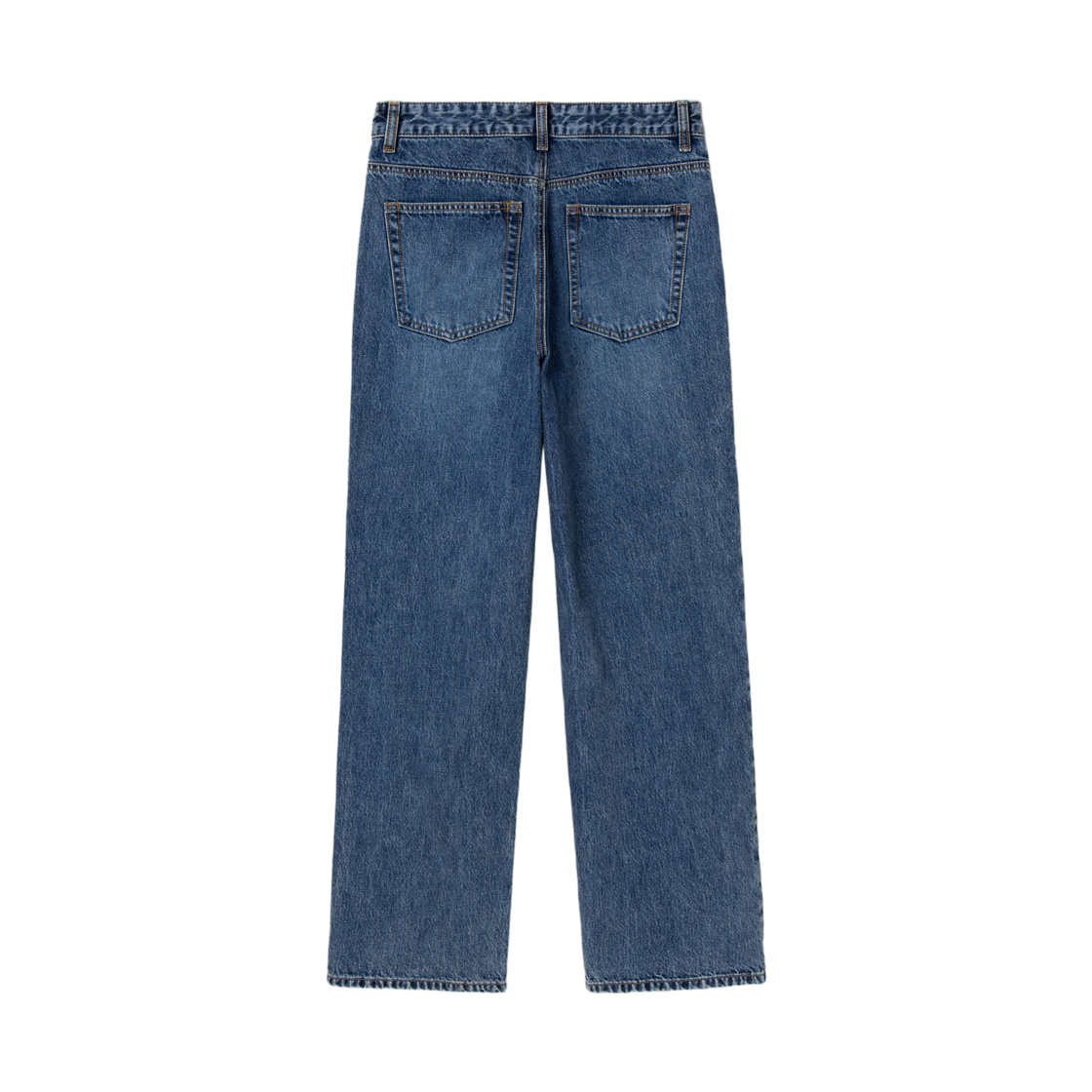 (W) 에잇세컨즈 워싱 롱 스트레이트 데님 블루((W) 8seconds Washing Long Straight Denim Blue) - 2