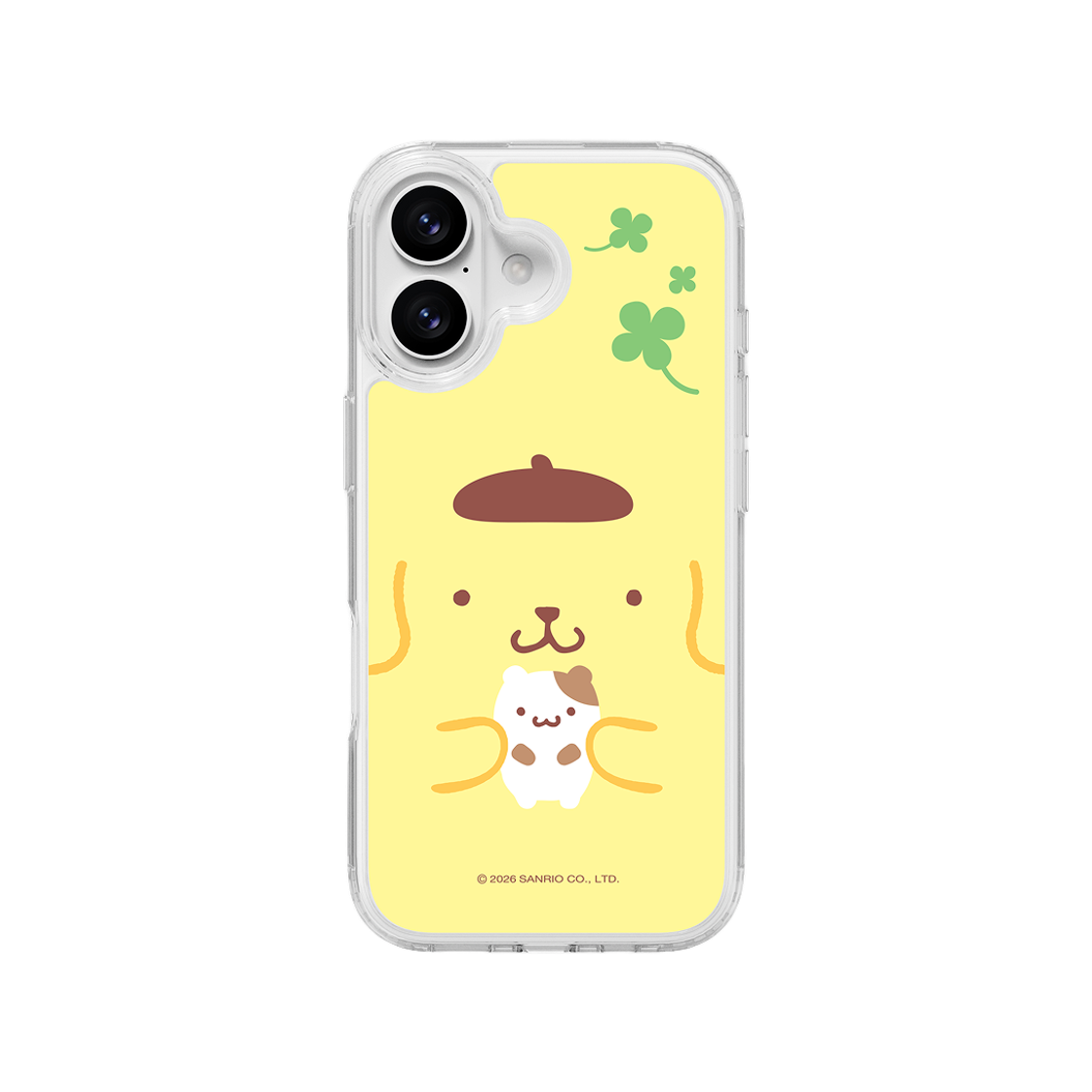 폼폼푸린 얼굴 클리어 마그넷 케이스 for iPhone17 Series(POMPOMPURIN Face Clear Magnet Case for iPhone17 Series) - 2