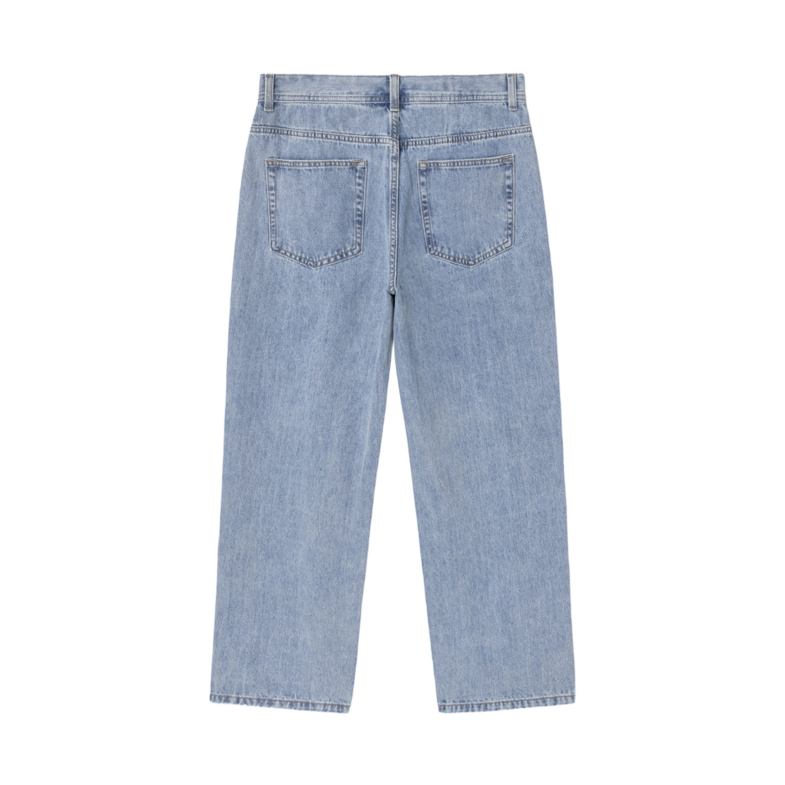 에잇세컨즈 에센셜 루즈 테이퍼드핏 데님 팬츠 블루(8seconds Essentials Loose Tapered Fit Denim Pants Blue) - 2
