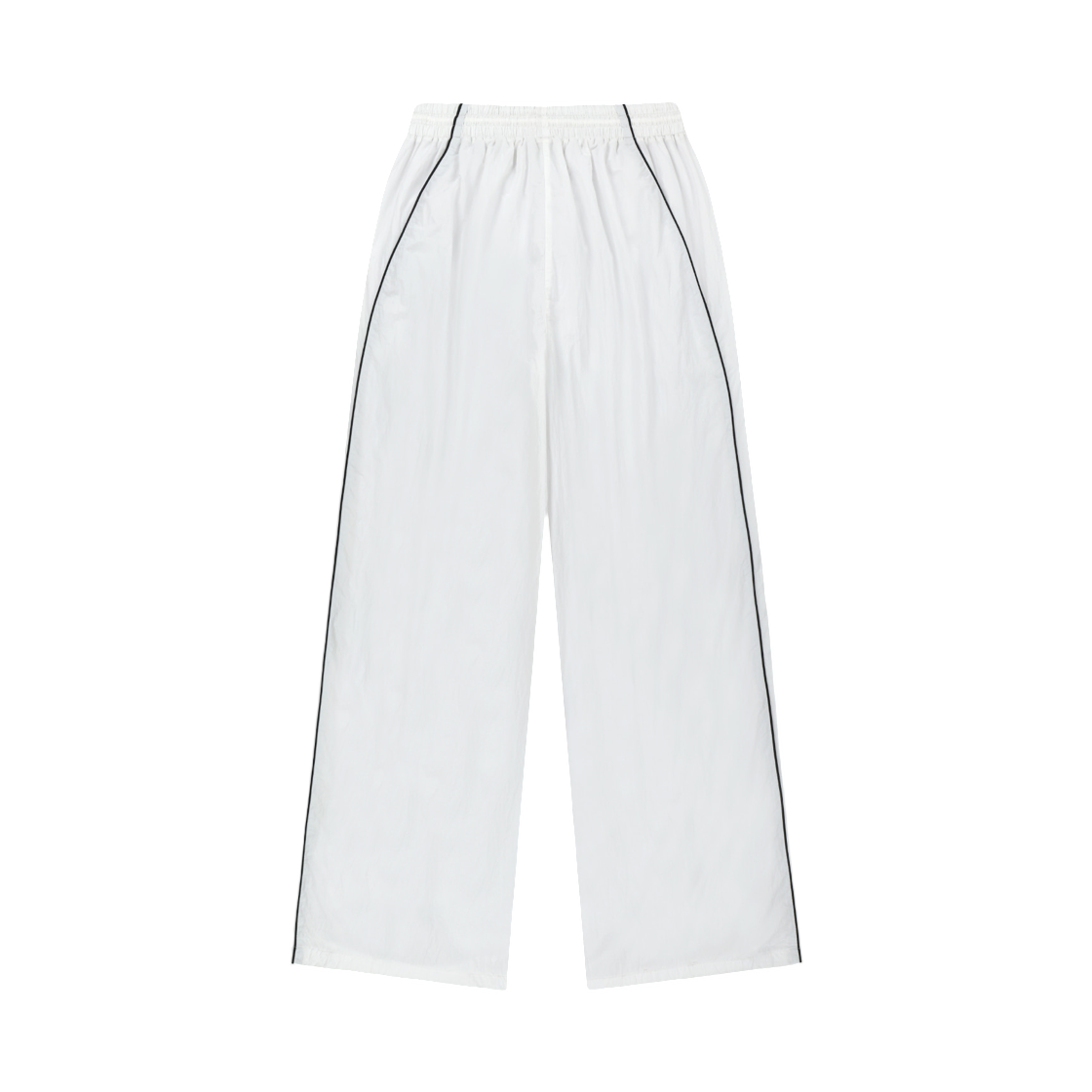 (W) 마뗑킴 마틴 16 로고 트랙 팬츠 화이트((W) Matin Kim Matin 16 Logo Track Pants In White) - 2