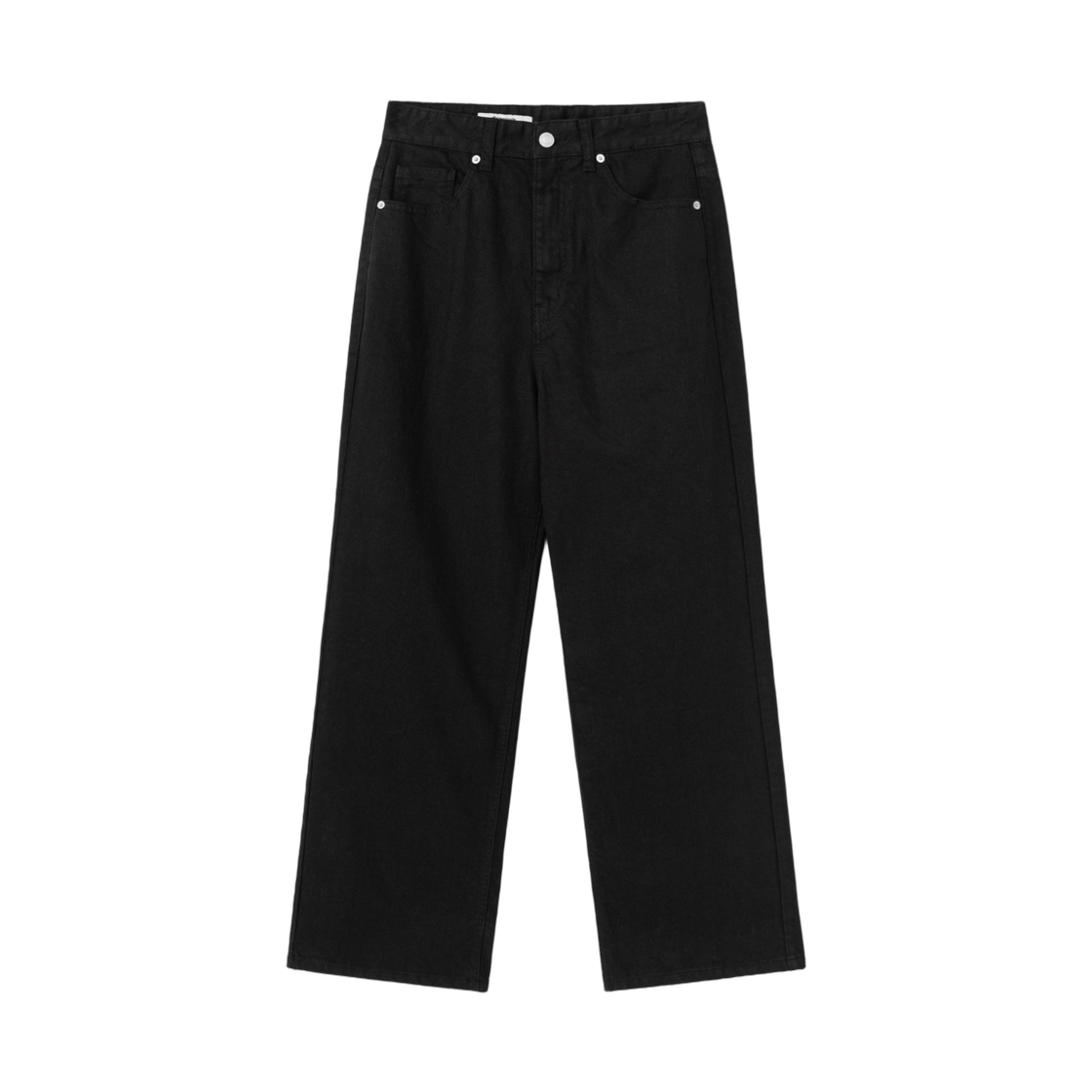 355321LPJ5 (W) 8seconds Long Wide Lightweight Denim Black