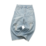 STEEPC Whisker*Denim Bermuda Pants