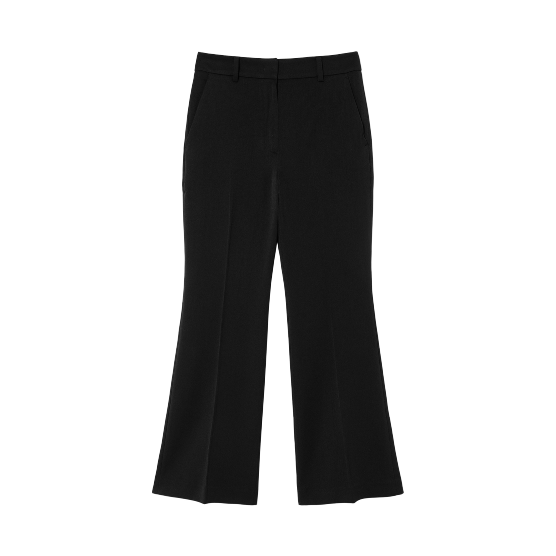 325121LY35 (W) 8seconds Basic Long Bootcut Slacks Black