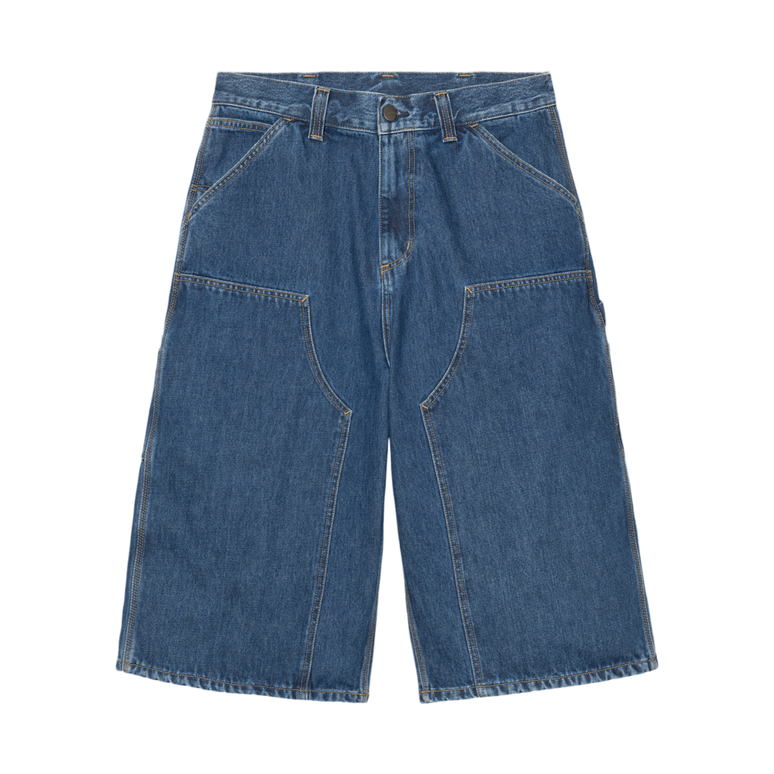 칼하트 WIP OG 더블 니 쇼츠 롱 블루(Carhartt WIP OG Double Knee Shorts Long Blue) - 2