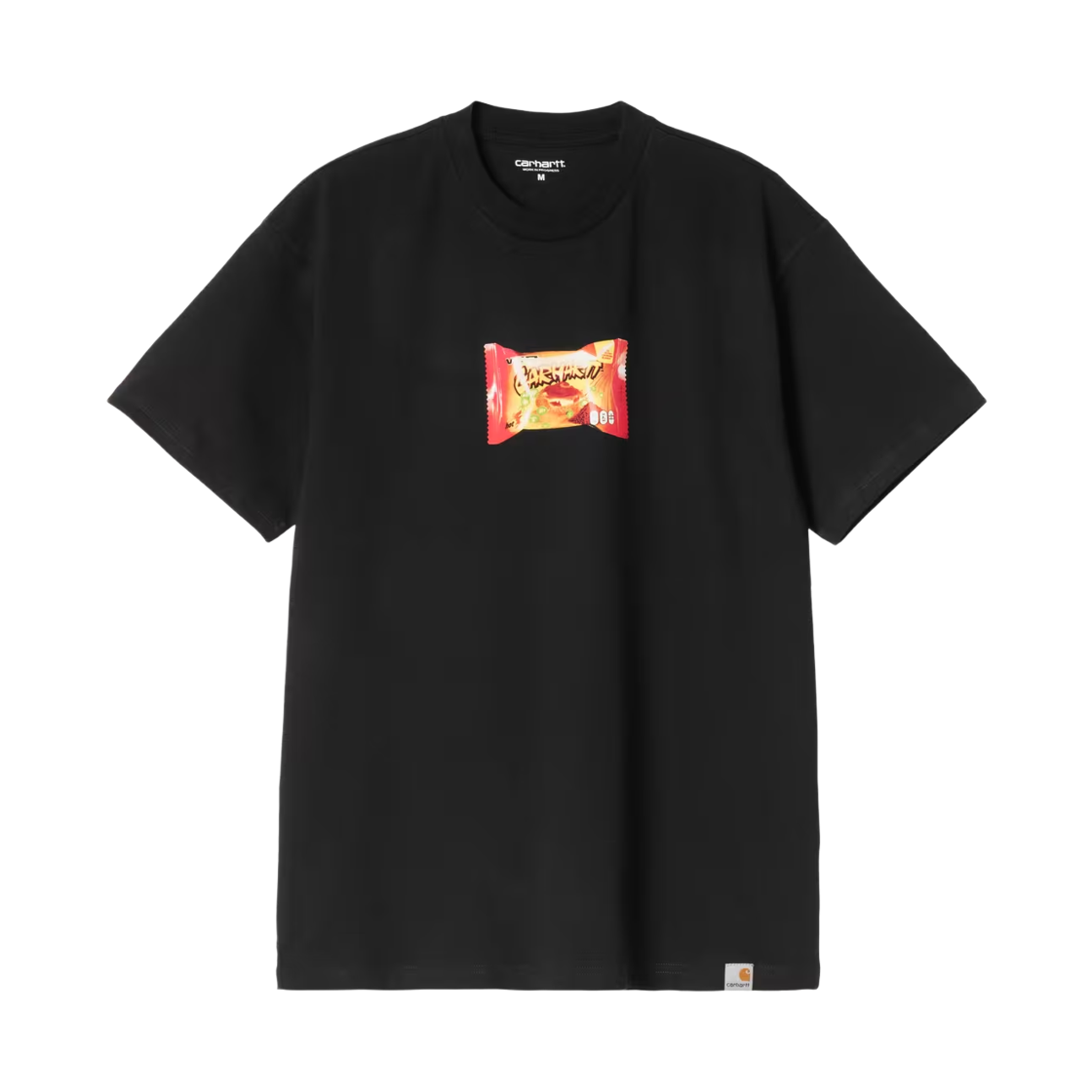 I036880-89-XX Carhartt WIP S/S Road Side Snack T-Shirt Black