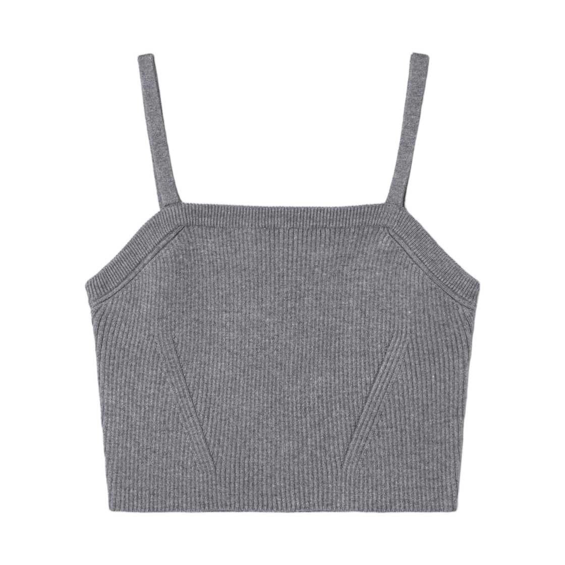 325251LY13 (W) 8seconds Double Strap Knitted Bustier Gray Antique Silver