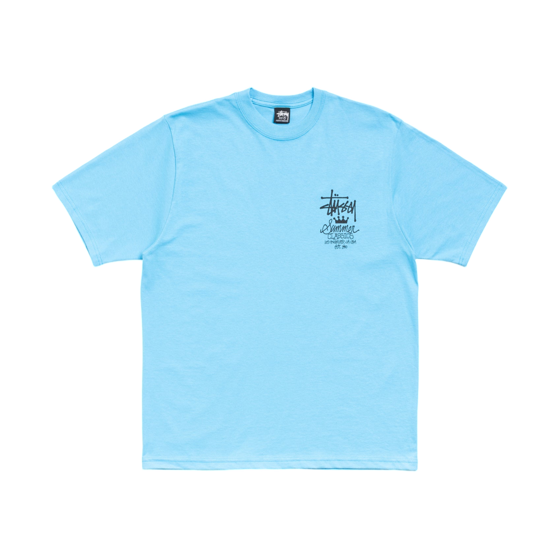 스투시 썸머 클래식 티셔츠 스카이 블루(Stussy Summer Classics T-Shirt Sky Blue) - 2