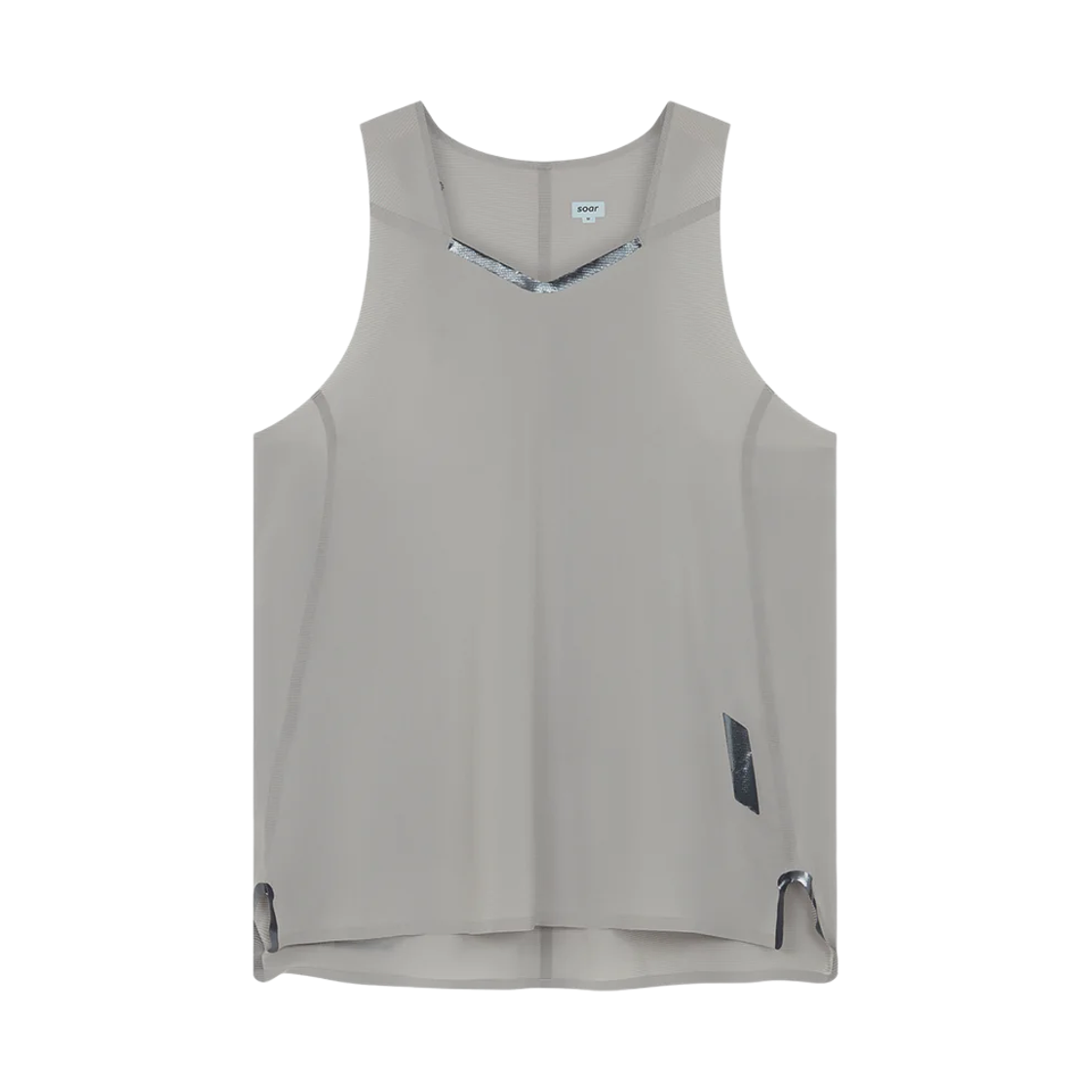 소어 러닝 ADV 레이스 베스트 실버(Soar Running ADV Race Vest Silver)