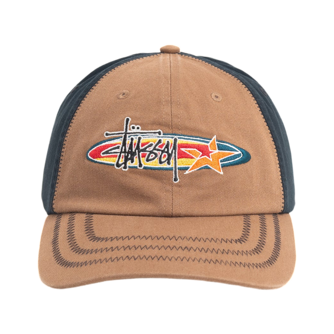 스투시 오발 스타 캡 브라운(Stussy Oval Star Cap Brown)