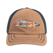 Stussy Oval Star Cap Brown