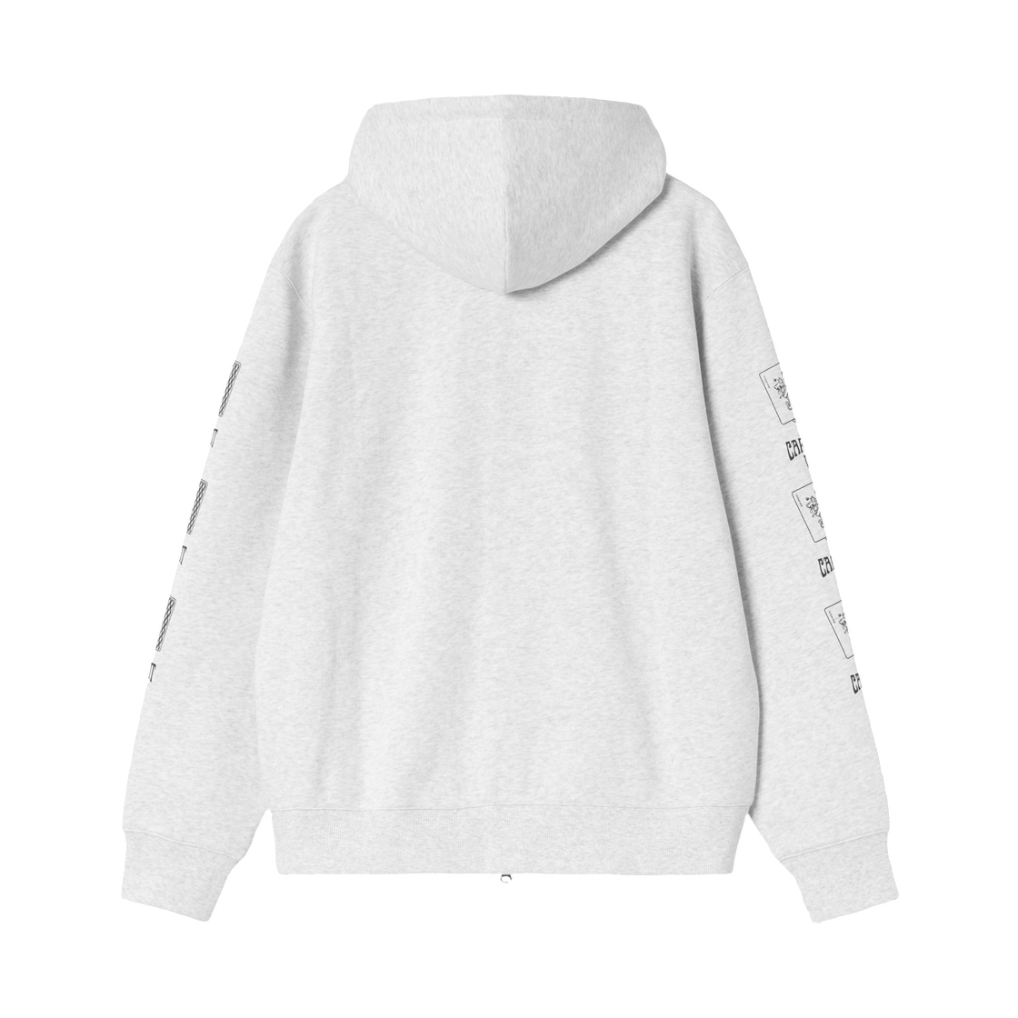 칼하트 WIP 후드 플레잉 카드 자켓 애쉬 헤더(Carhartt WIP Hooded Playing Cards Jacket Ash Heather) - 2