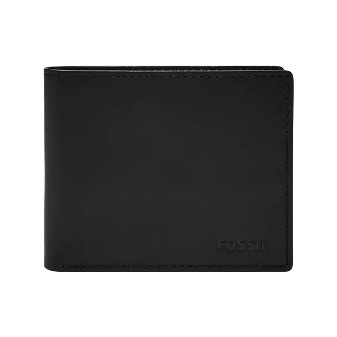 ML3681001 Fossil Derrick RFID Flip ID Bifold Wallet Black