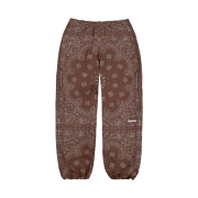 Supreme Reflective Bandana Track Pant Brown - 26SS