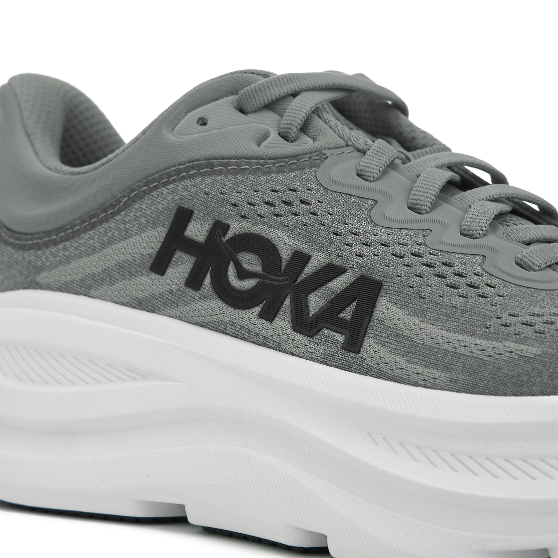 호카 본디 9 갈락틱 그레이 스텔라 그레이 - 레귤러(Hoka Bondi 9 Galactic Grey Stellar Grey - Regular) - 7