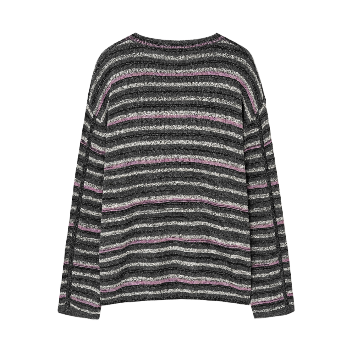 에잇세컨즈 믹스 얀 라운드 니트 애쉬(8seconds Mix Yarn Round Knit Ash) - 2
