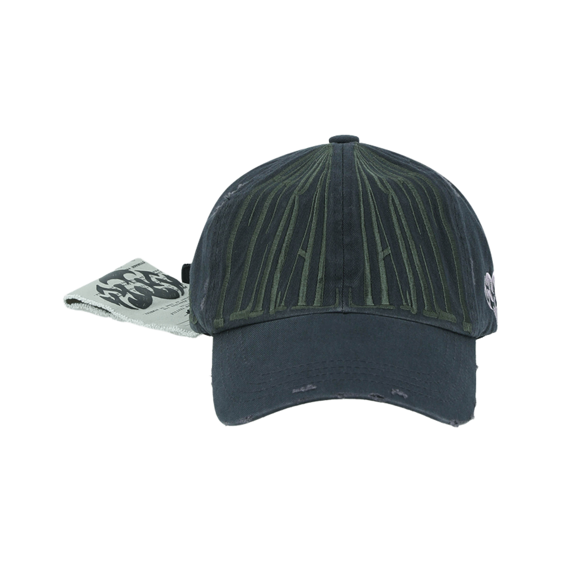 P0000MFQ_copy LUVLUVLUV FR Still Alive 6P Vintage Ball Cap NV