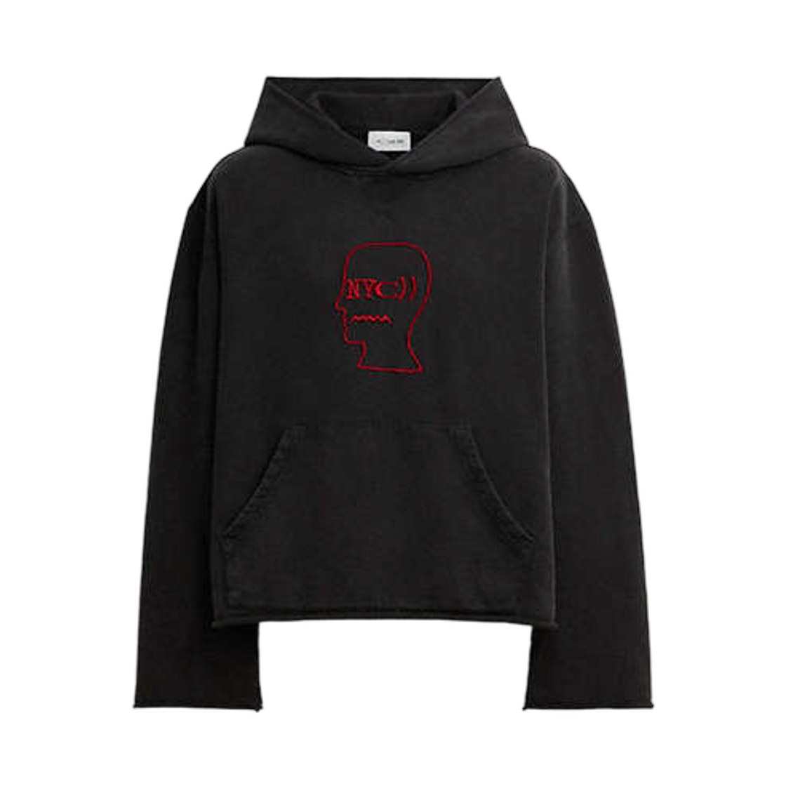 코치 x 브레인 데드 그래픽 후드 블랙(Coach x Brain Dead Graphic Hoodie Black)
