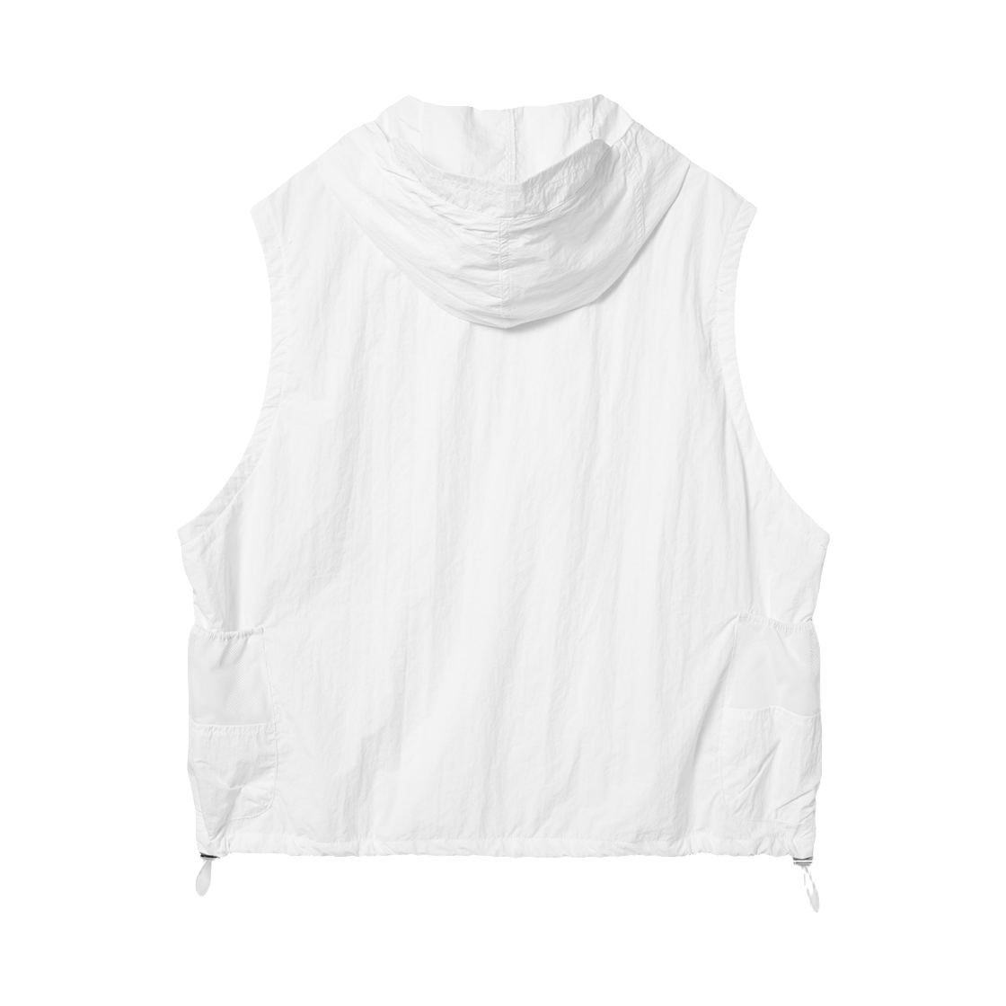 에잇세컨즈 라이트웨이트 나일론 후드 베스트 화이트(8seconds Lightweight Nylon Hoodie Vest White) - 2