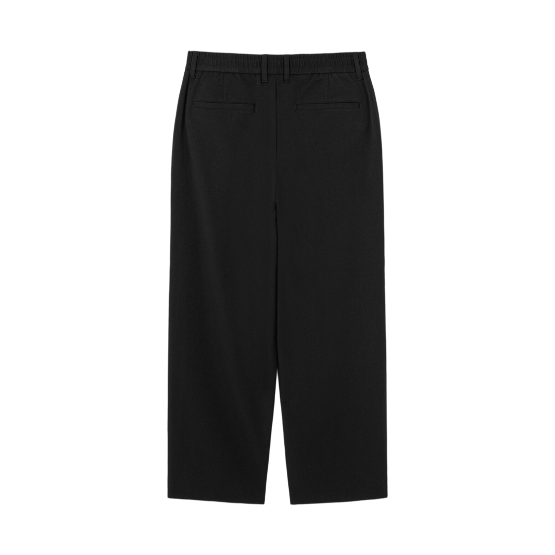 에잇세컨즈 와이드 셋업 팬츠 블랙(8seconds Wide Set Up Pants Black) - 2