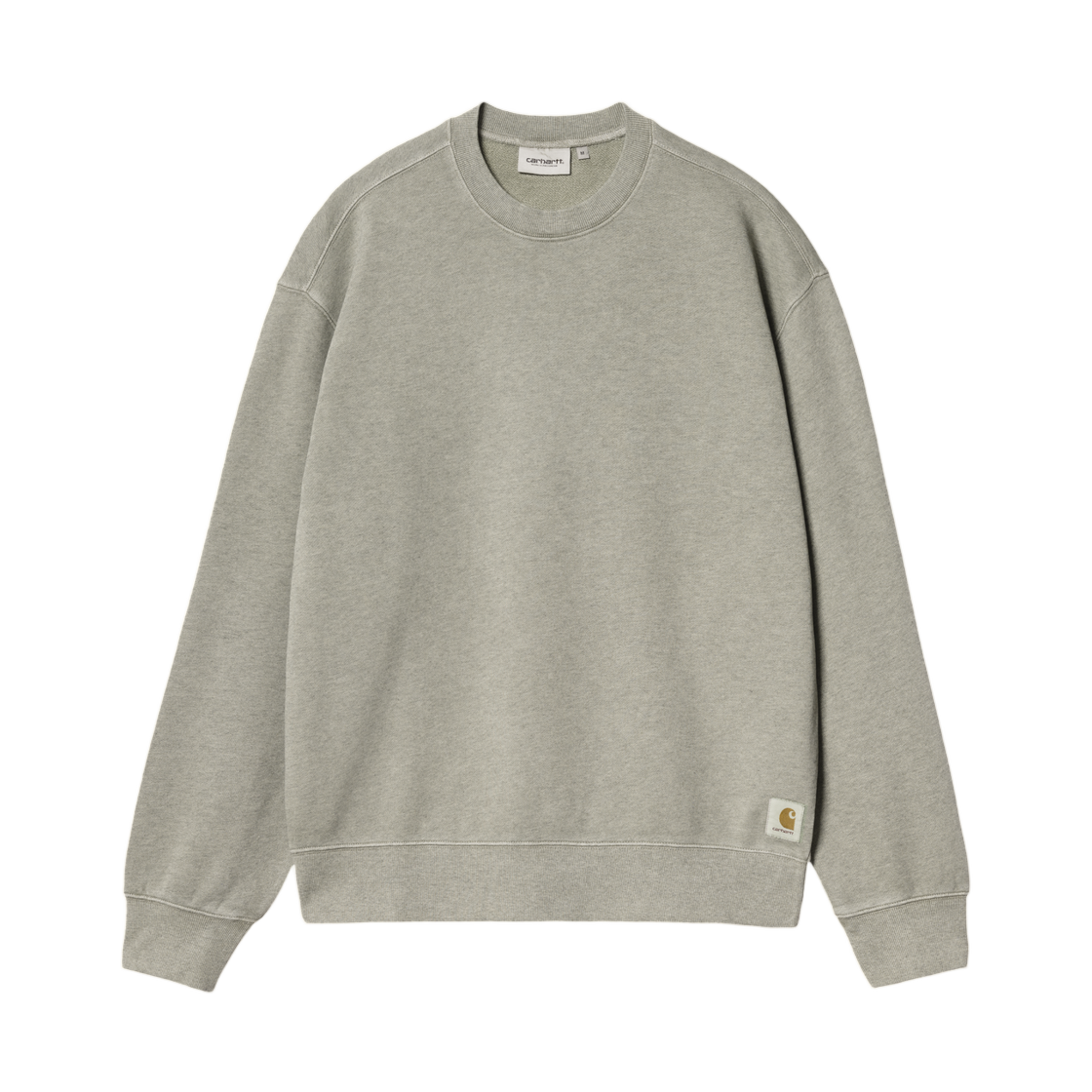 I034497-3TY-GD Carhartt WIP Caspian Sweatshirt Shady Green Heather