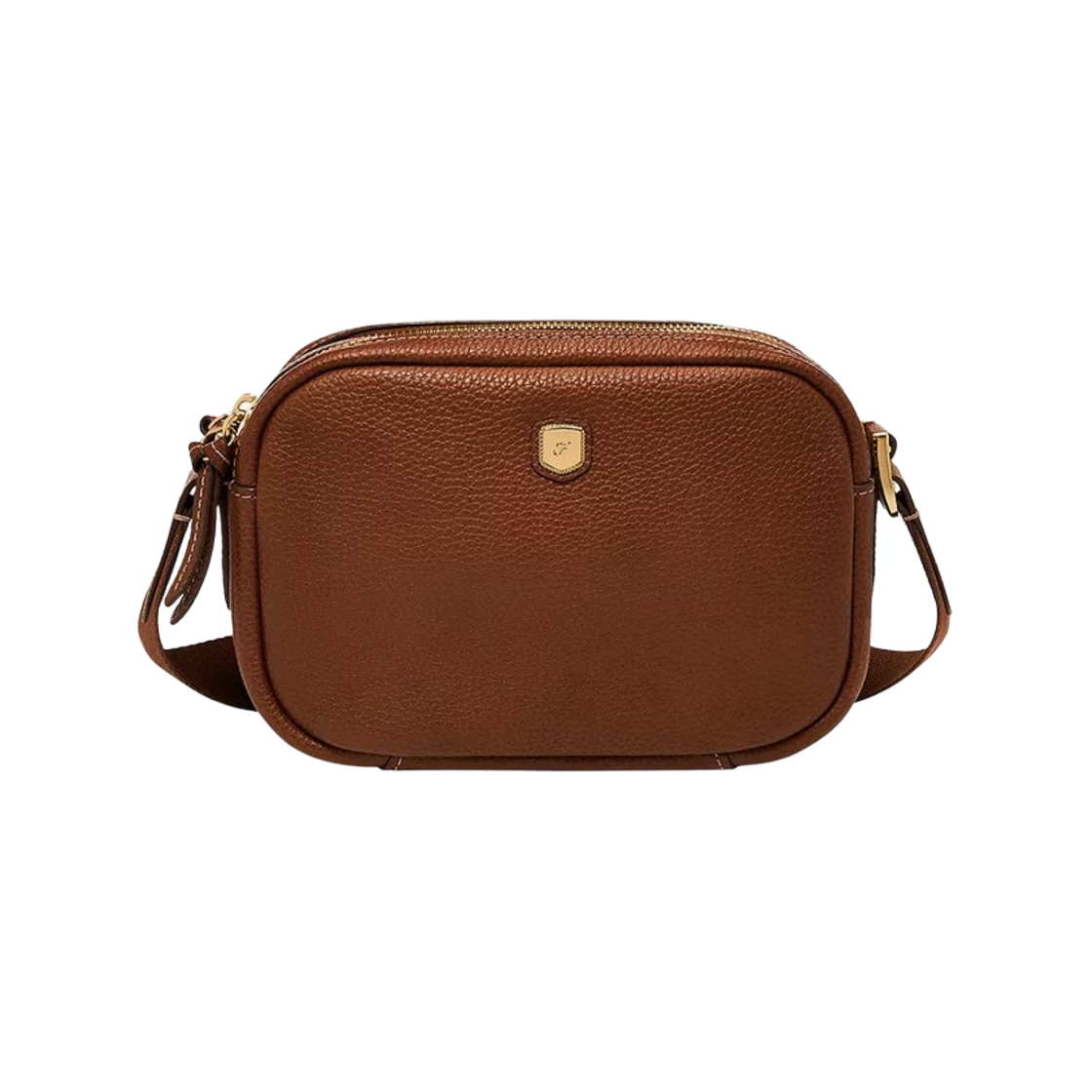 파슬 대니 레더 크로스바디백 미디움 브라운(Fossil Danni Leather Crossbody Bag Medium Brown)