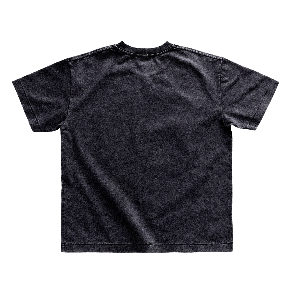 메인부스 X KISS 파이어워크 티셔츠 차콜(MAINBOOTH X KISS Firework T-shirt Charcoal) - 2