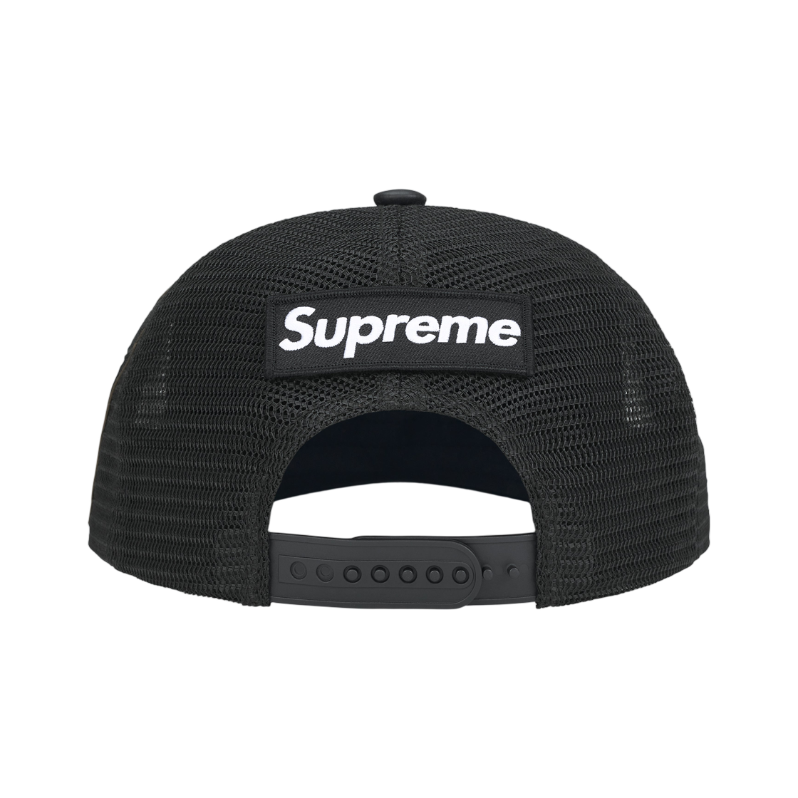 슈프림 x 밴슨 레더 스파이더맨 메쉬 백 6-패널 블랙 - 26SS(Supreme x Vanson Leathers Spider-Man Mesh Back 6-Panel Black - 26SS) - 2