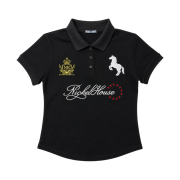 NICKEL HOUSE DONKEY COLLARED CROP SHIRTS