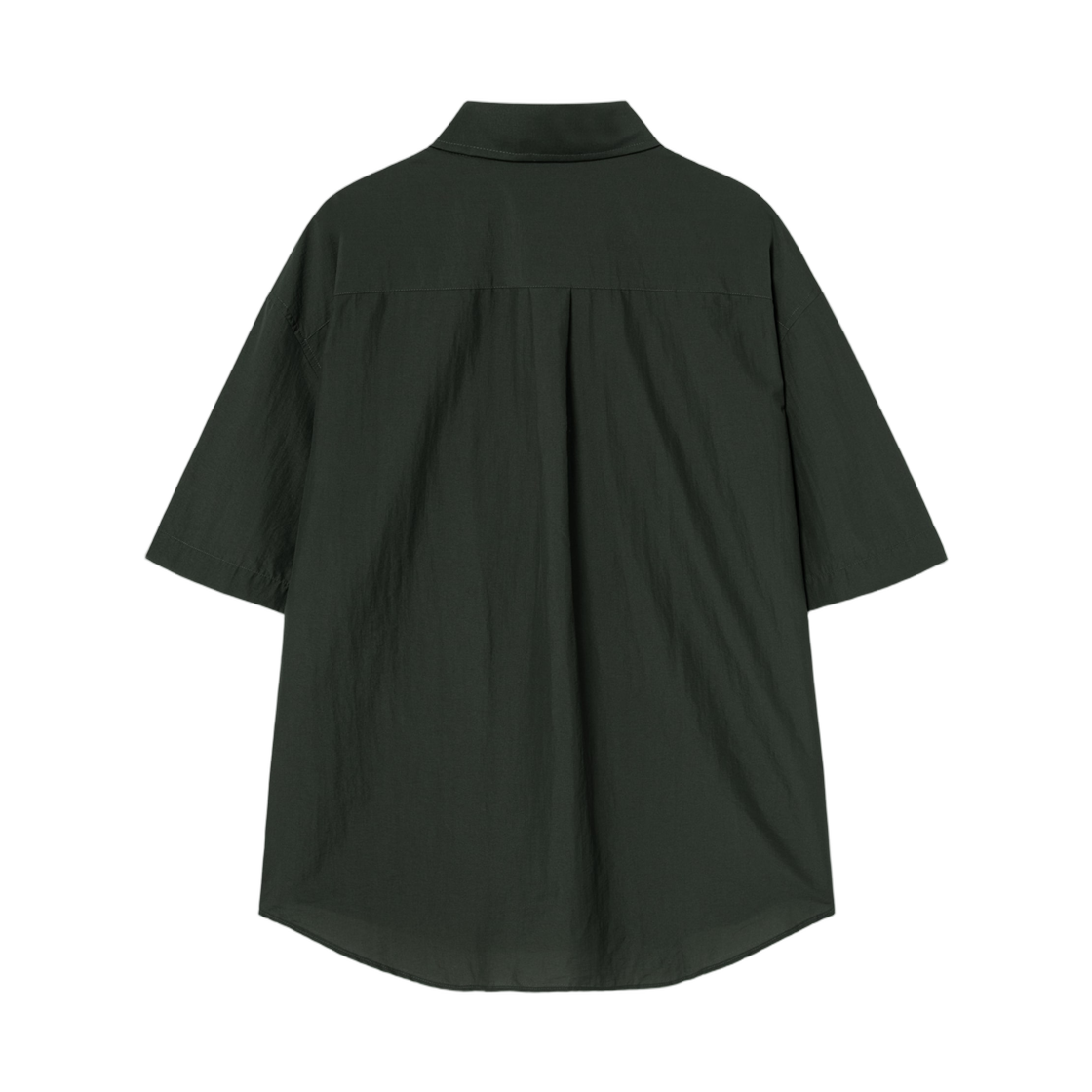 에잇세컨즈 나일론 오버핏 숏슬리브 셔츠 카키(8seconds Nylon Over Fit Short Sleeve Shirt Khaki) - 2