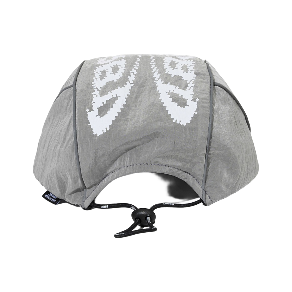 비에스래빗 미러 리플렉티브 파이프 캡 실버(Bsrabbit Bsr Mirror Reflective Piped Cap Silver) - 3