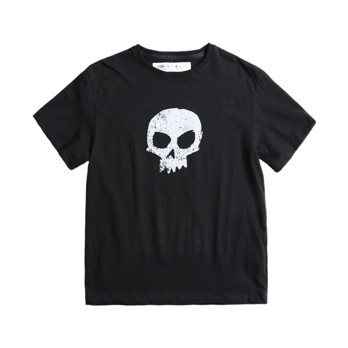 999휴머니티 x 토이 스토리 시드 스컬 하프 티셔츠 블랙(999Humanity x Toy Story Sid Skull Half T-Shirt Black) - 1