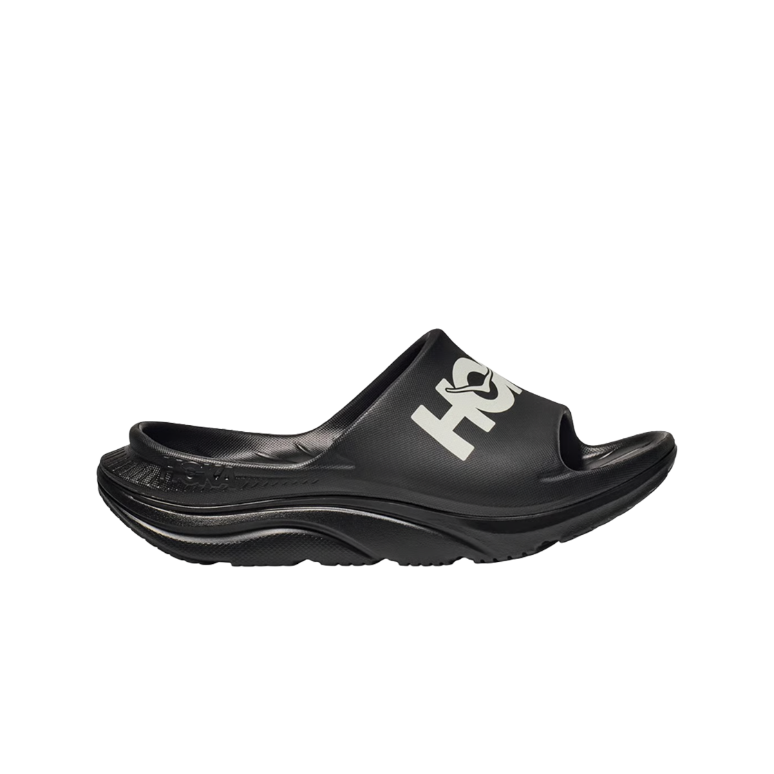 [17% 쿠폰] 호카 오라 애슬레틱 슬라이드 블랙 화이트([17% 쿠폰] Hoka Ora Athletic Slide Black White) - 1