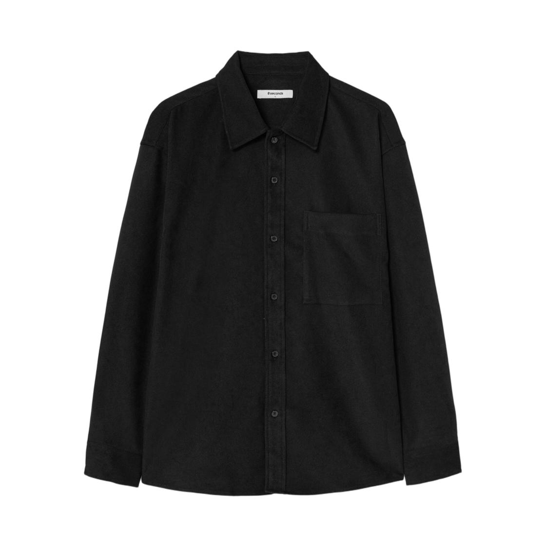 425164LY35 8seconds Soft Twill Shirt Black