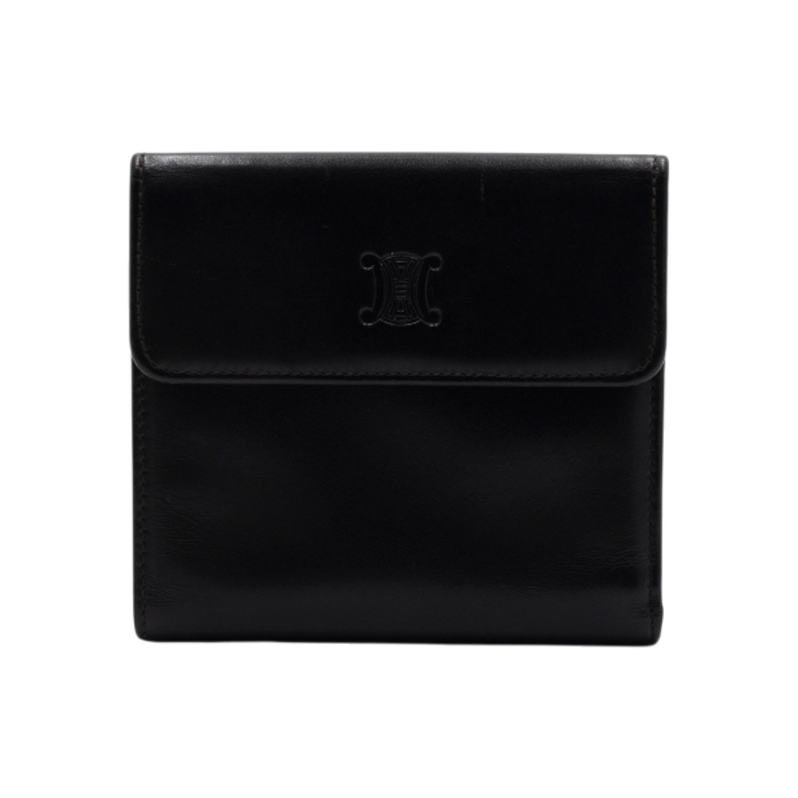 셀린느 다크브라운 빈티지 트리오페 여성 반지갑aa64307(Celine Dark Brown Vintage Triomphe Women Wallet AA64307) - 1