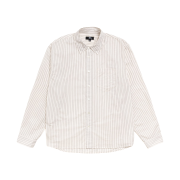Stussy Standard Shirt Natural Stripe