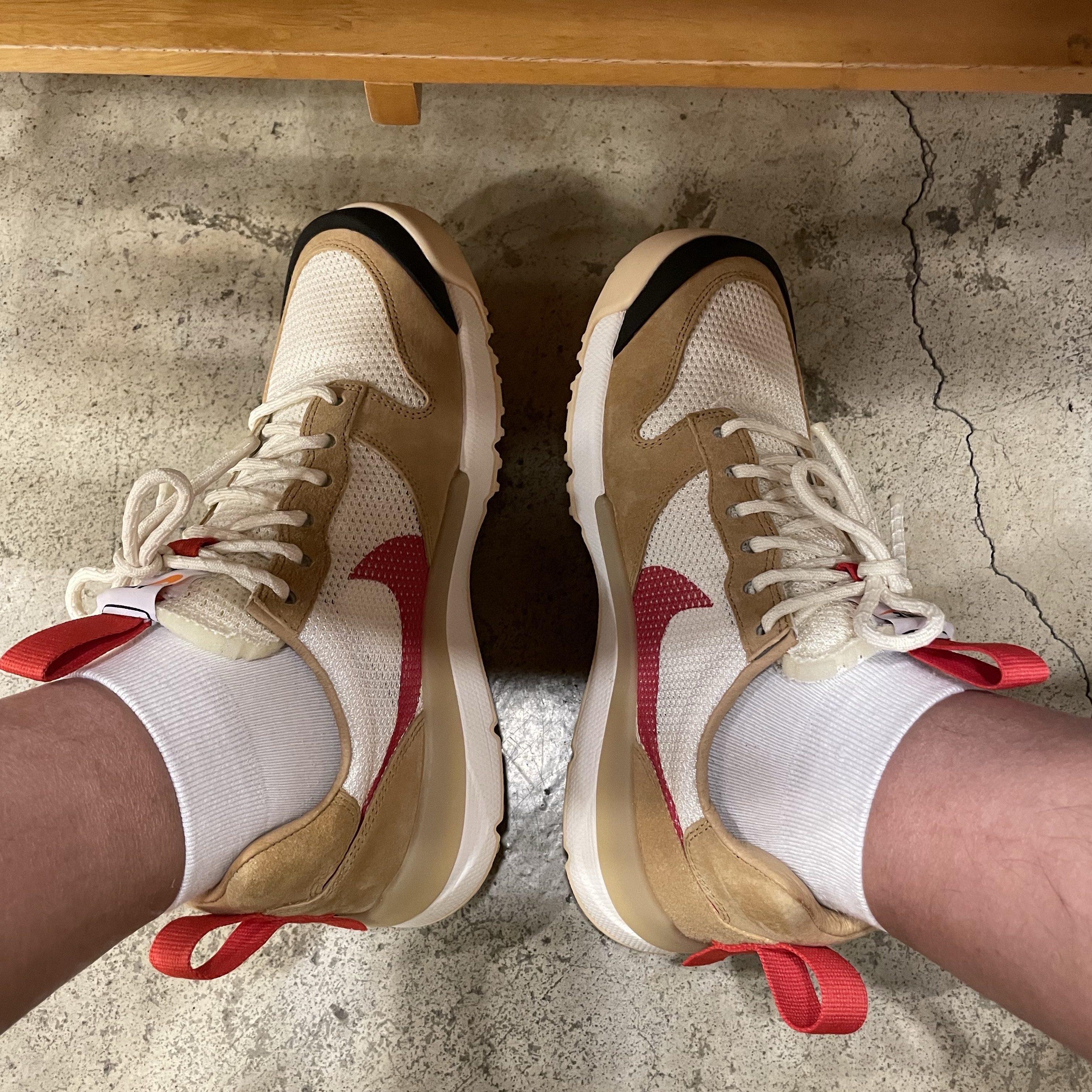 Nike x Tom Sachs Mars Yard Shoe 3.0 Space Camp 착용 스타일