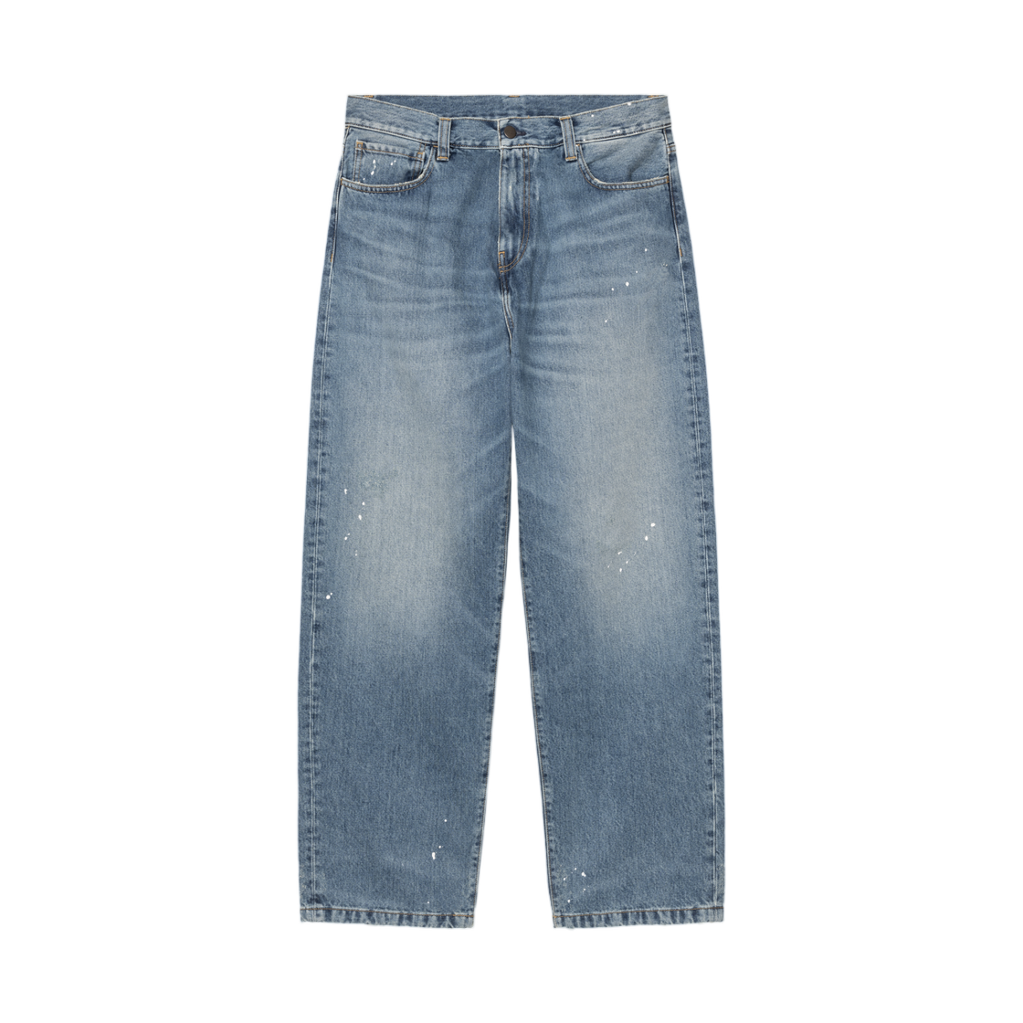 칼하트 WIP 랜든 팬츠 블루 디스트로이 워시 스플레터(Carhartt WIP Landon Pant Blue destroy wash splatter) - 2