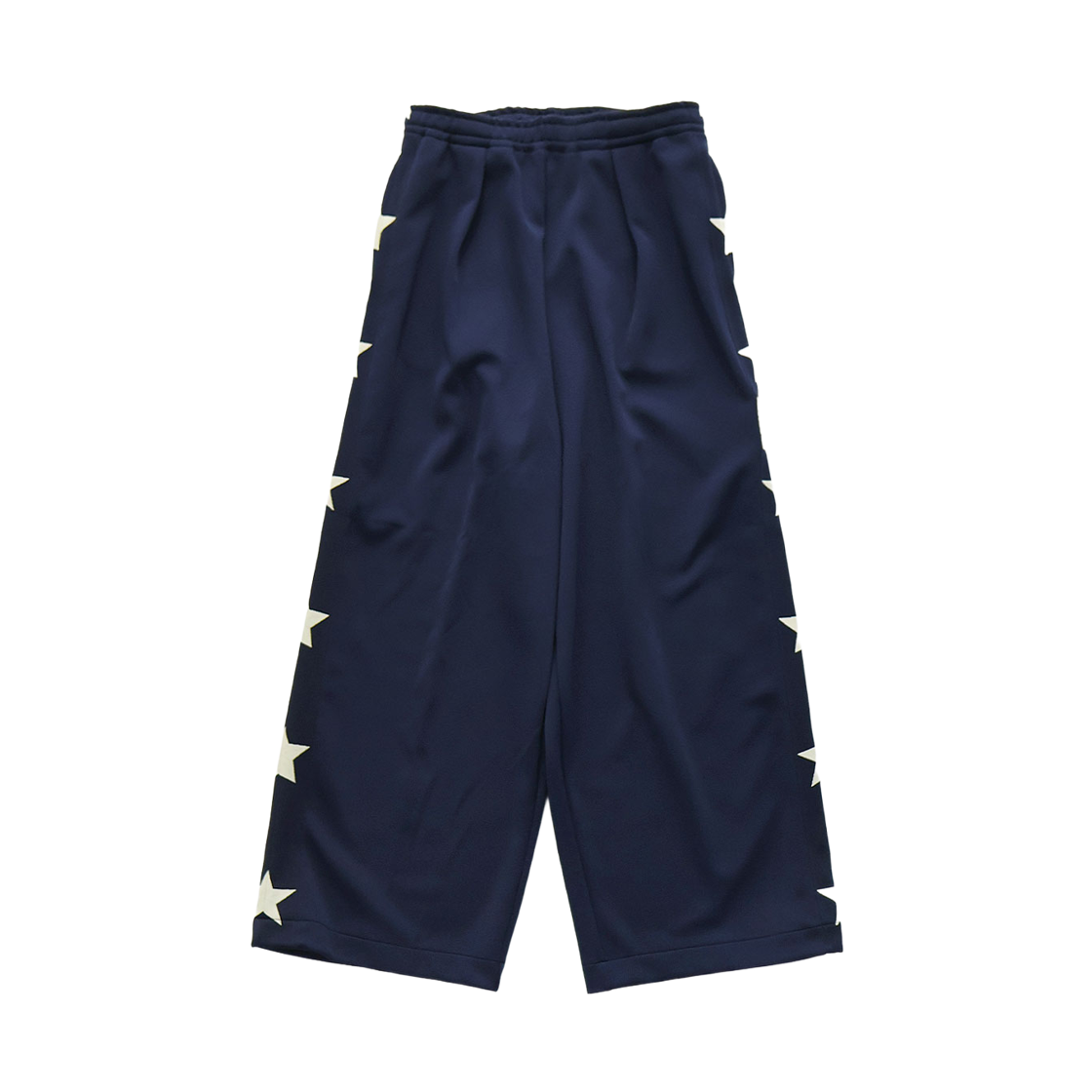 K2604LP127 Kapital Smooth Jersey Baggy Track Pants Betsy Ross Navy Natural