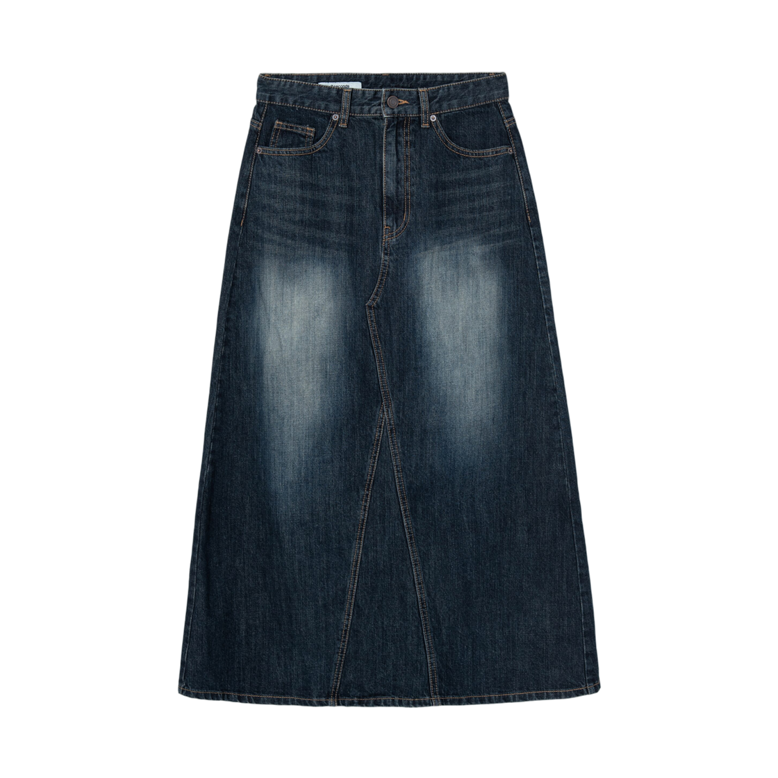 355127LPEP (W) 8seconds Tint Washing Denim Skirt Blue