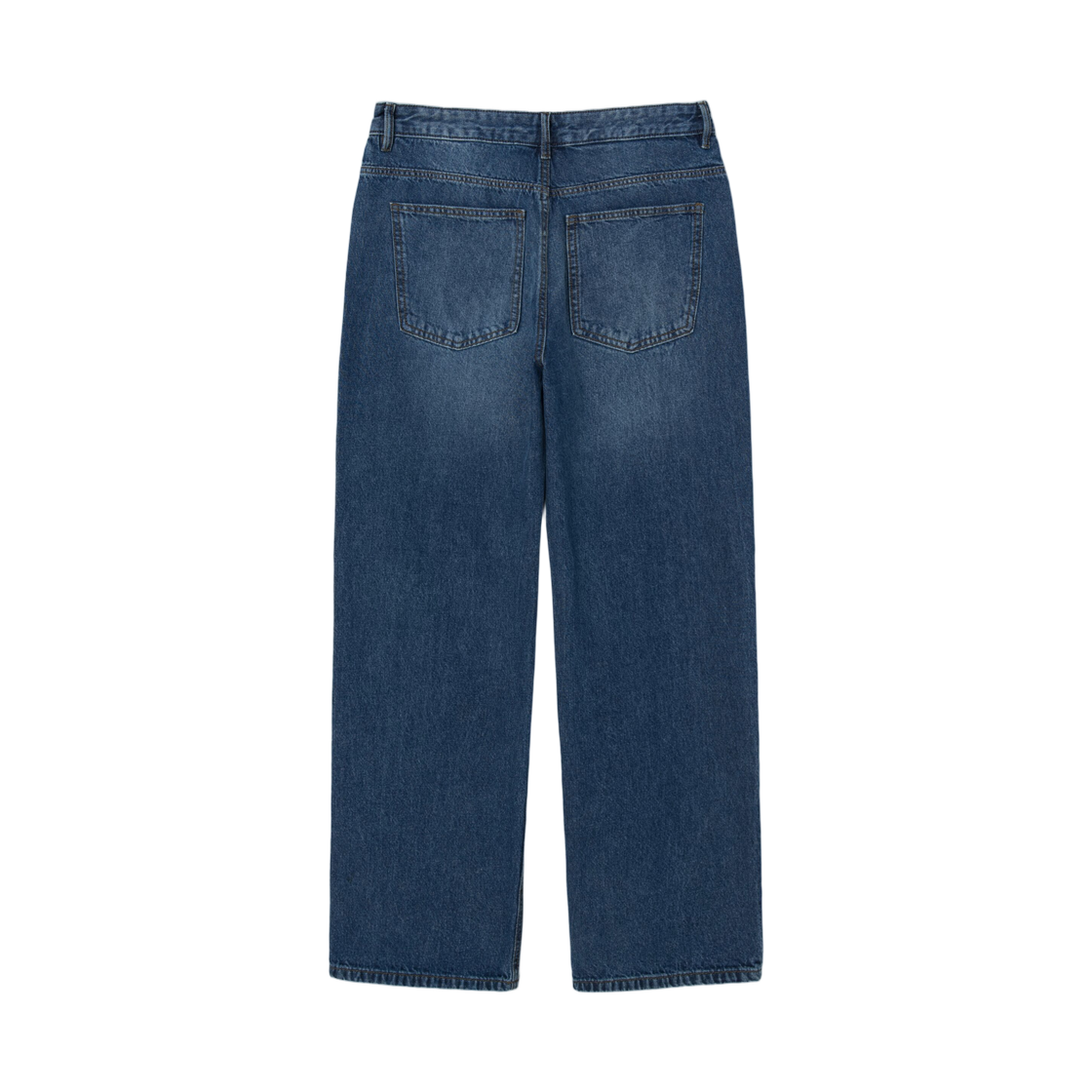 에잇세컨즈 세미 플레어핏 팬츠 블루(8seconds Semi Flare Fit Pants Blue) - 2