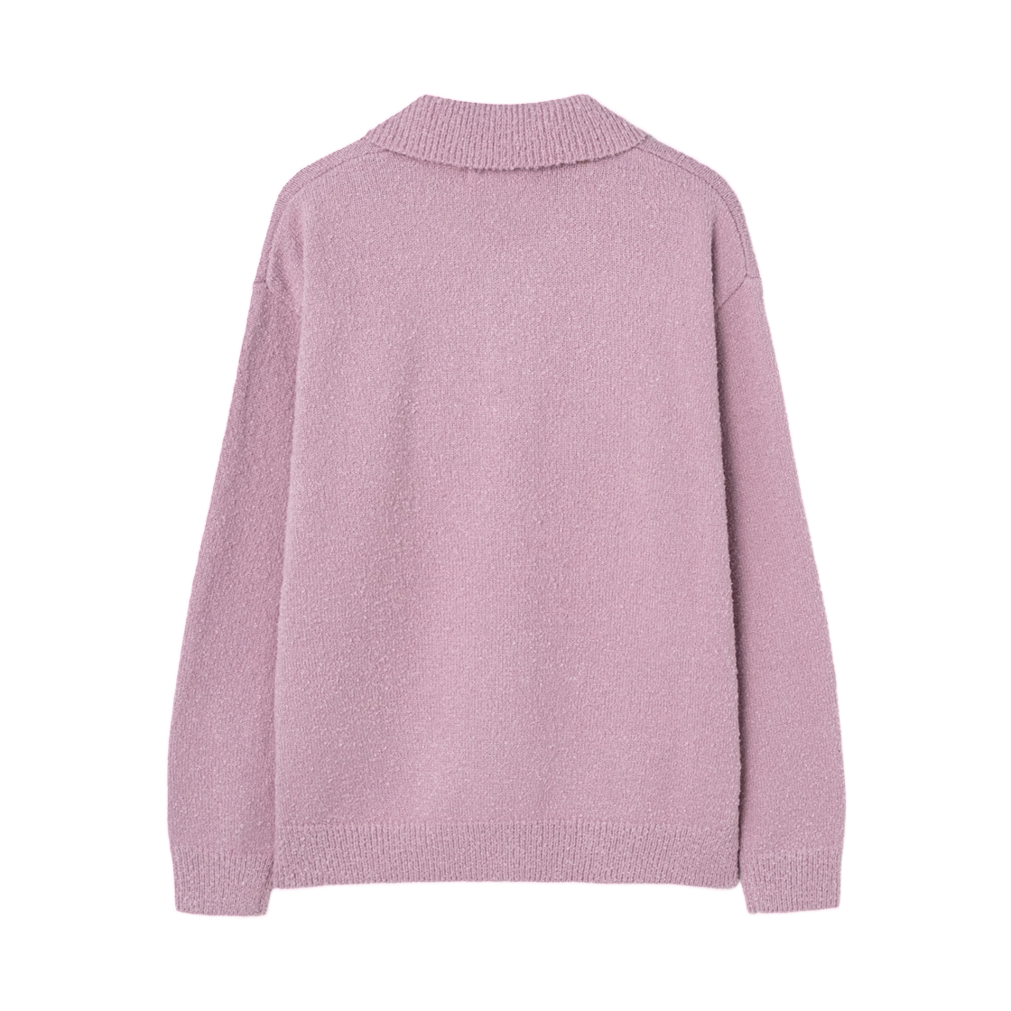 에잇세컨즈 소프트 부클 칼라 니트 핑크(8seconds Soft Boucle Collar Knit Pink) - 2