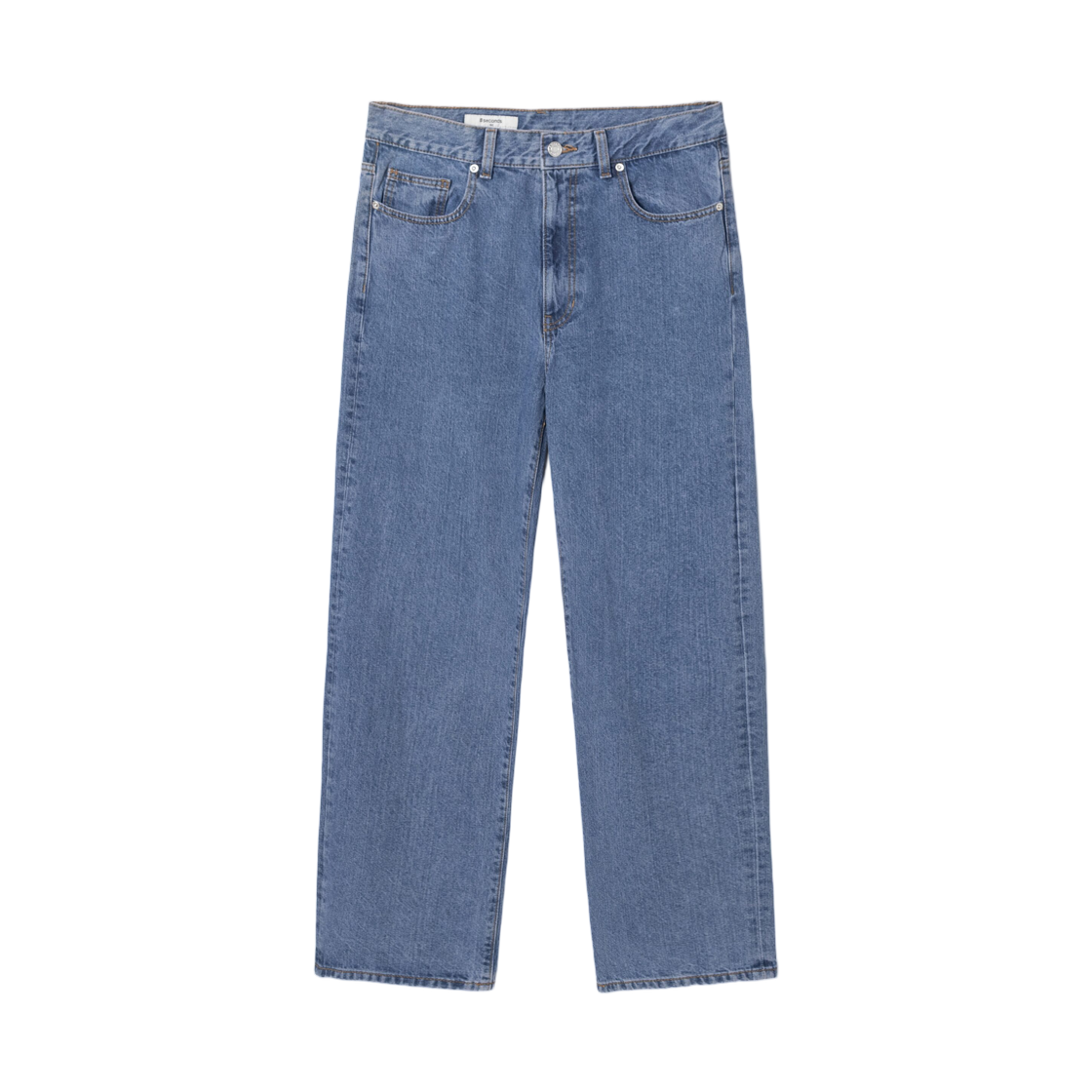 425221LPTP 8seconds Loose Straight Fit Denim Pants Blue