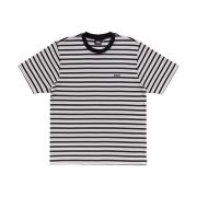 Stussy Beach Stripe T-Shirt Black
