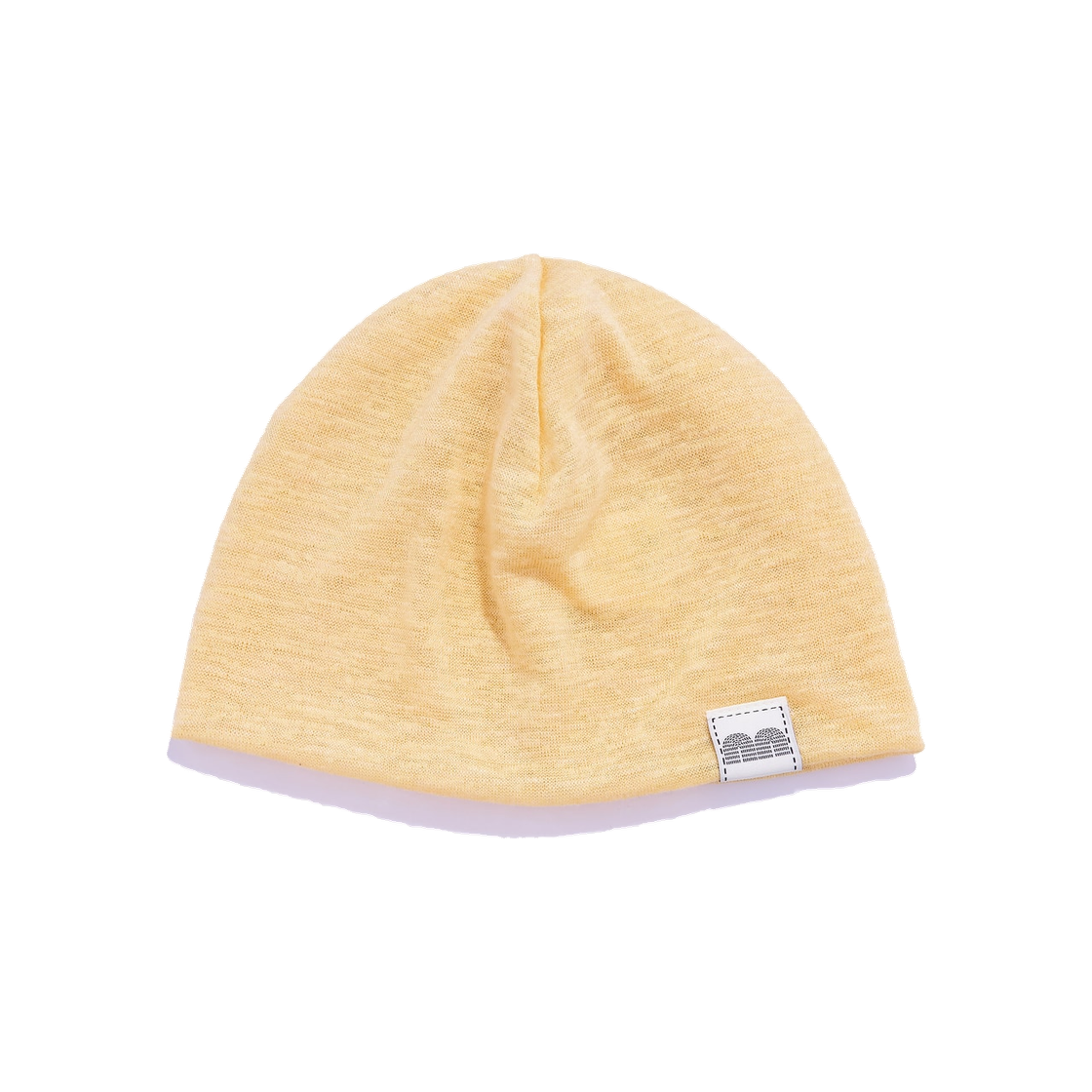 낫뉴 nn 라벨 베이직 비니 옐로우(Not New nn Label Basic Beanie Yellow)