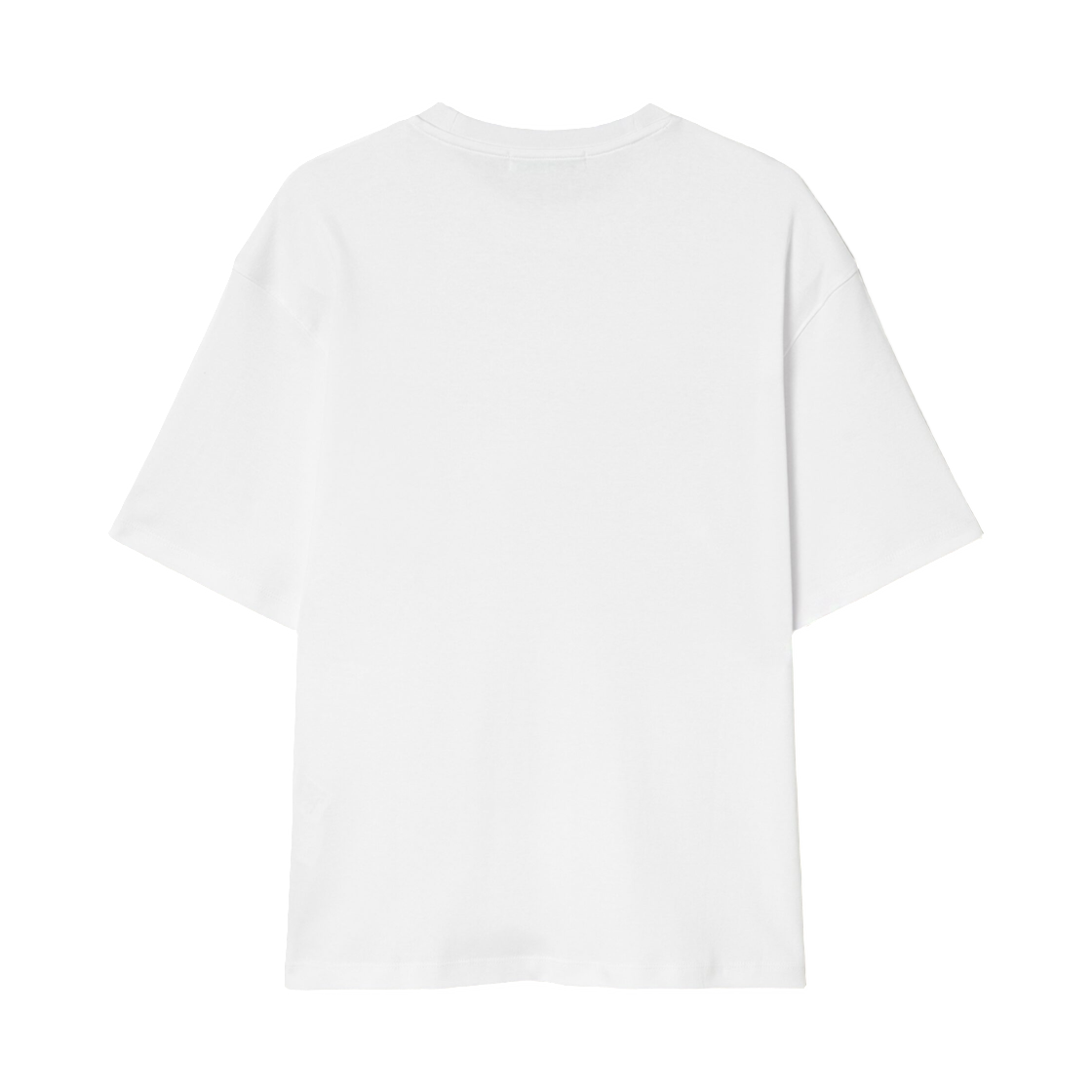 에잇세컨즈 소프트 코튼 심플 레터링 숏슬리브 티셔츠 화이트(8seconds Soft Cotton Simple Lettering Short Sleeve T-Shirt White) - 2