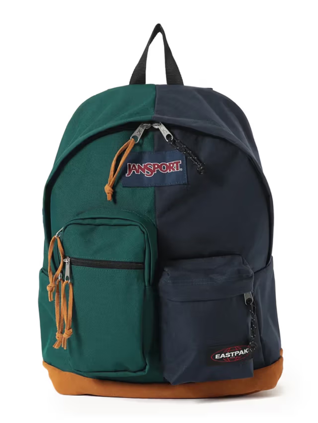 Jansport x Eastpak Hybrid Pack Backpack Navy Red, Jansport x Eastpak Hybrid Pack Backpack Black Black 착용 스타일 - 6