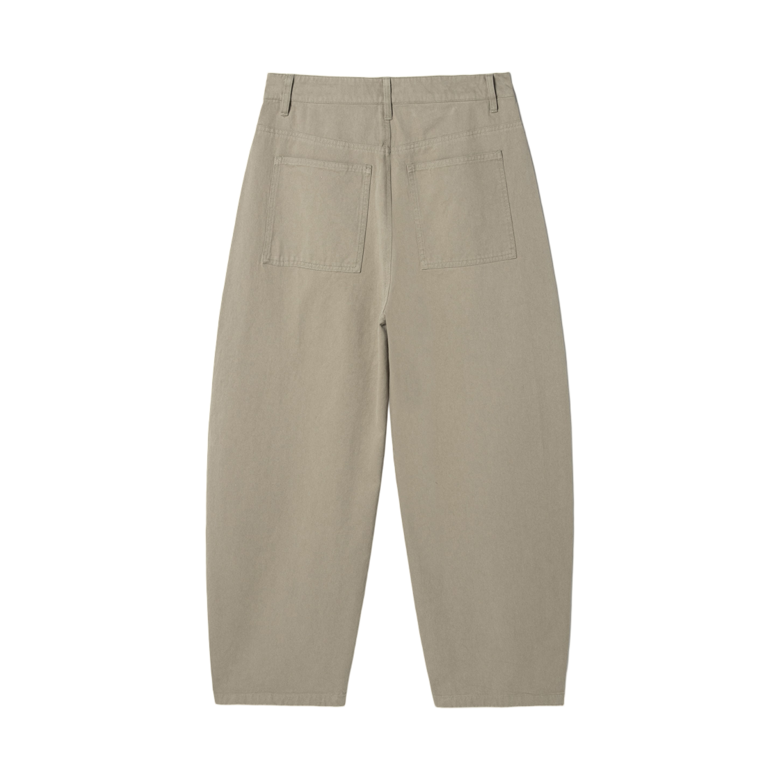에잇세컨즈 커브드 코튼 팬츠 카키(8seconds Curved Cotton Pants Khaki) - 2